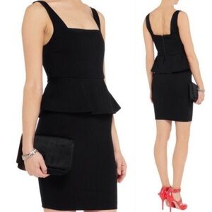 Alice & Olivia To Work Georgia LBD Peplum Dress